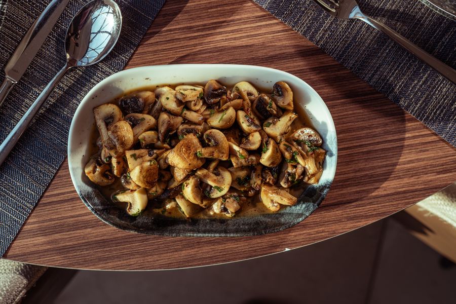 A dish served on board