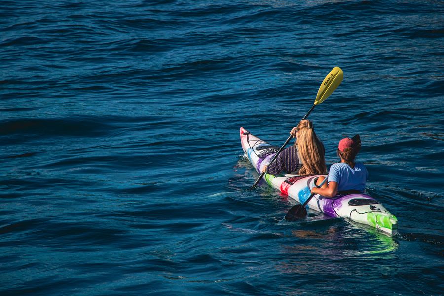 Watersports from the yacht