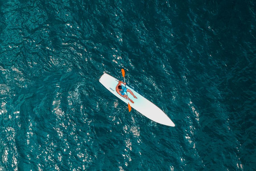 Watersports from the yacht