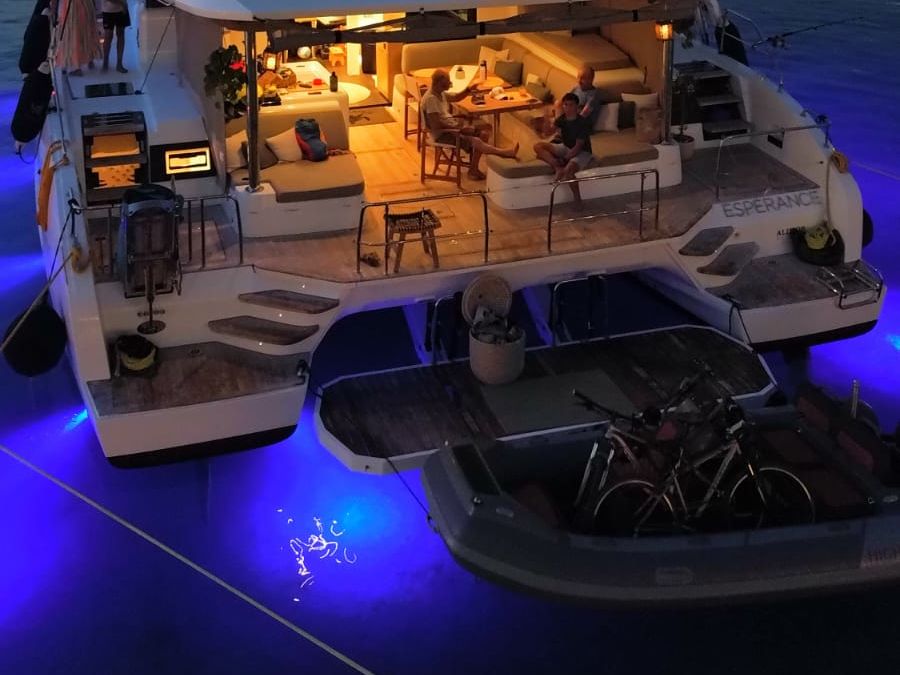 An evening on board Esperance