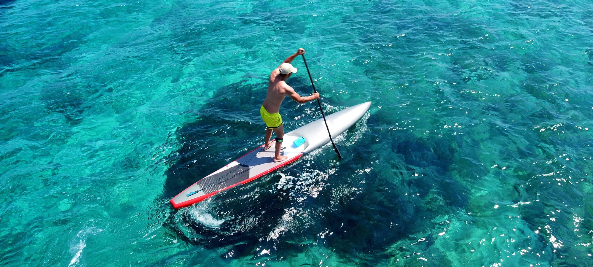 Watersports off the yacht